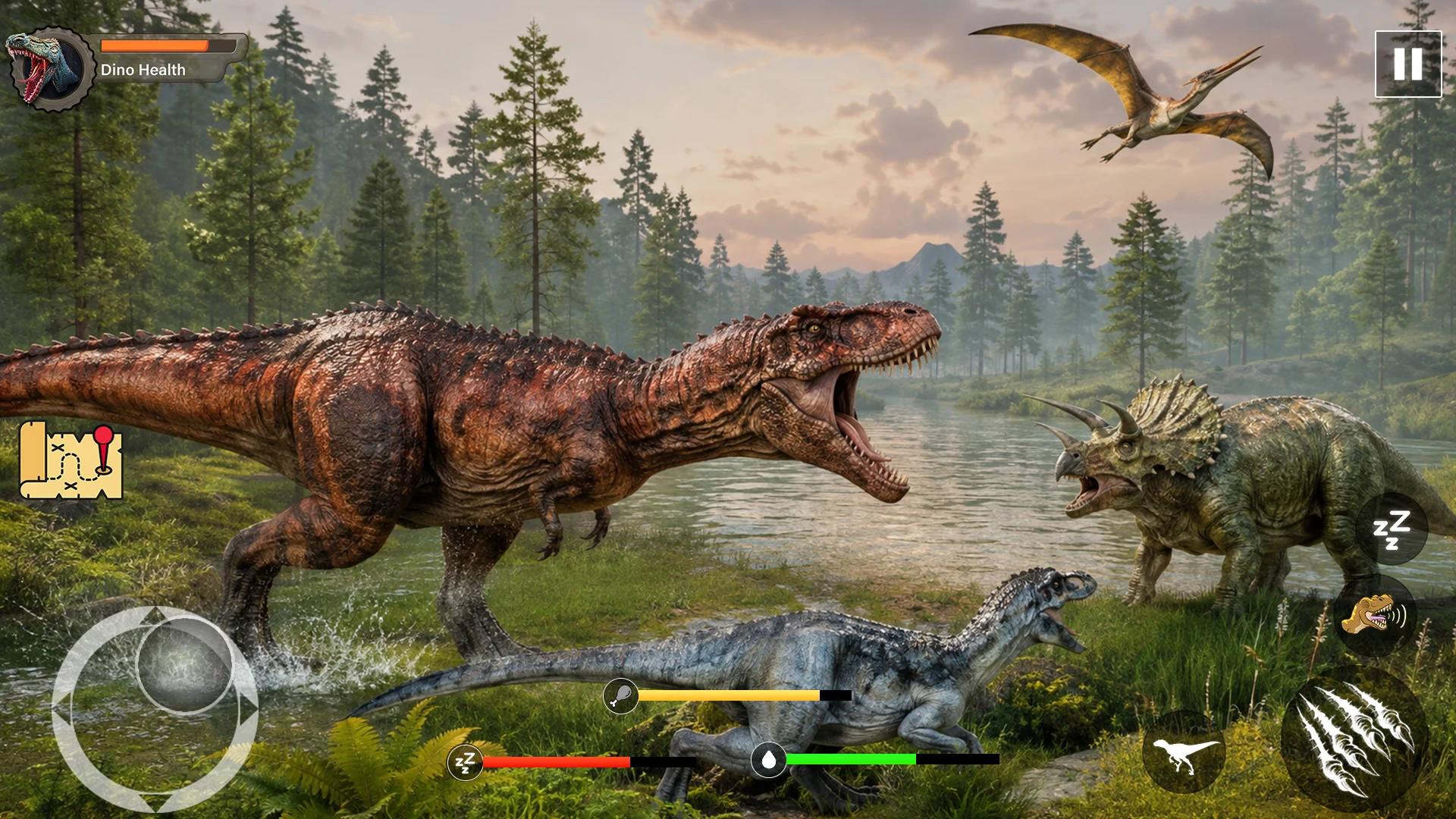 Jurassic Dino Clash Primal 2 screenshot